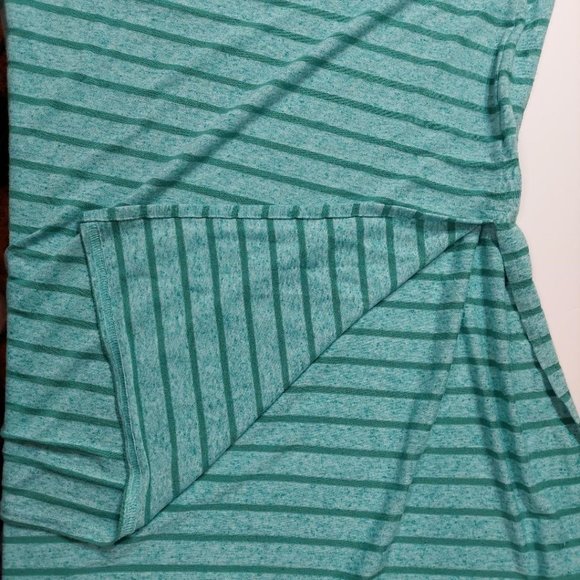 Lucy Mint Green Striped Maxi Skirt - Size M - Picture 5 of 5